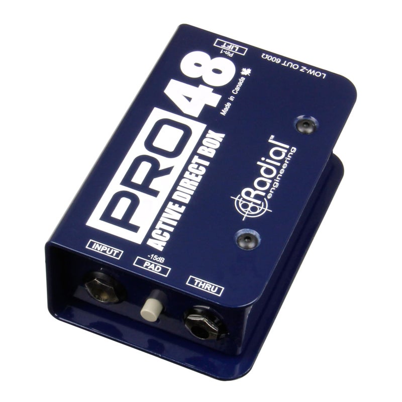 Radial Engineering Radial Pro48 Active 48-Volt Compact Direct Box - Image 1